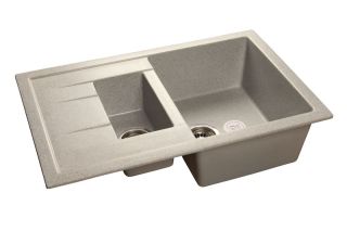 Мойка кухонная GranFest Серая Quadro Q-775 KL сер