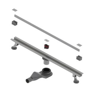 Душевой лоток обрезной RGW SDR-50Gr 76215010-11 100 см серый