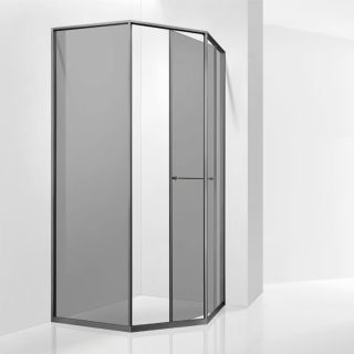 Душевой уголок RGW SV-82Gr "R" 33328200-310R 100x100 см серый