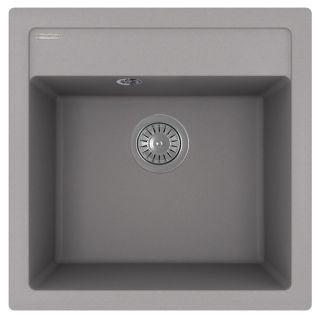 Кухонная мойка Florentina Липси 510 серый шёлк