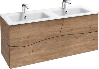 Раковина Jacob Delafon Sherwood EB1831RU-DE1 двойная 120 см белый