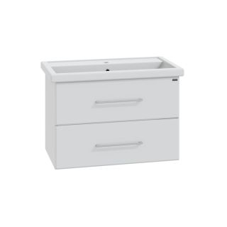 Подвесная тумба под раковину Санта Омега 207005 80 см белый