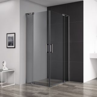 Душевой уголок CEZARES SLIDER-A-2-100/110-GRIGIO-GM