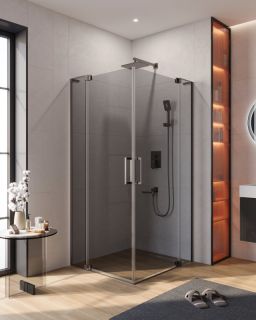 Душевой уголок CEZARES SLIDER-AH-2-80/90-100/110-GRIGIO-GM