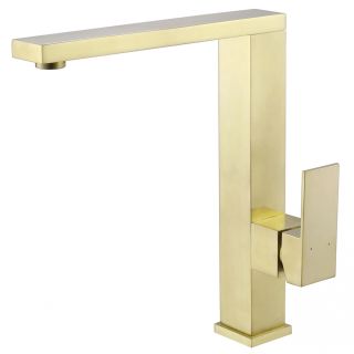 Смеситель для кухни ABBER Daheim AF8214G золото матовое