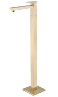 Напольный смеситель для раковины ABBER Daheim AF8241G золото матовое