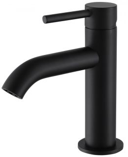 Смеситель для раковины ABBER Wasser Kreis AF8110B чёрный матовый