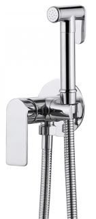 Гигиенический душ со смесителем ABBER Weiss Insel хром AF8025
