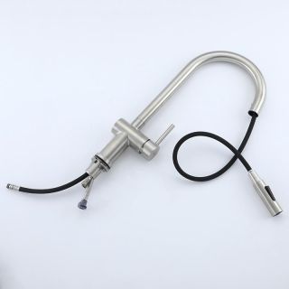 Смеситель для кухни Frap F60807 сатин