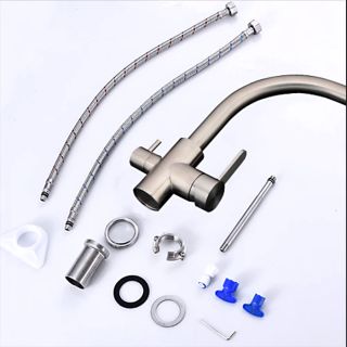 Смеситель для кухни Gappo G4399 под фильтр сатин