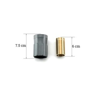 Смеситель для раковины Gappo G1003-16 чёрный/хром