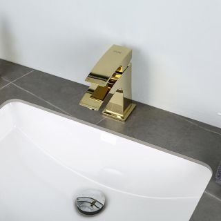 Смеситель для раковины Gappo G1007-13 золото