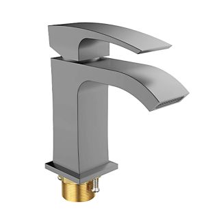 Смеситель для раковины Gappo G1007-9 оружейная сталь