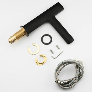 Смеситель для раковины Gappo G1052-86 чёрный