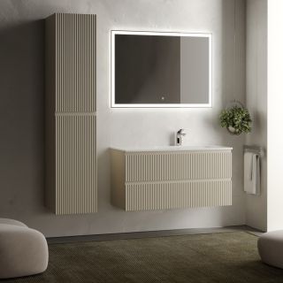 Подвесная тумба под раковину Sancos Snob R SNR100RCE правая 100см Beige Soft