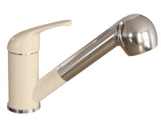 Смеситель для кухни Dr. Gans Соната с выдвижным изливом латте