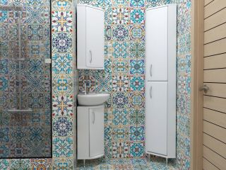 Шкаф угловой Stella Polar Концепт 30см белый SP-00000142