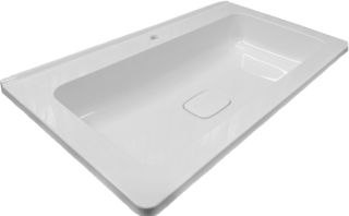 Мебельная раковина Эстет Каре 80 Люкс СС-00002263