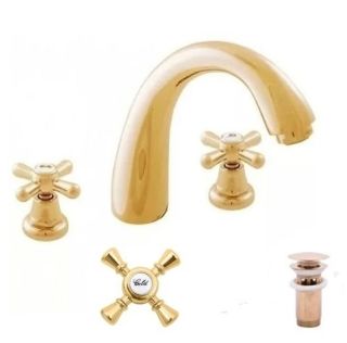 Смеситель для раковины Rav Slezak Morava retro MK333.5Z золото