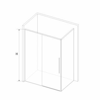 Душевой уголок RGW SV-42-1B (SV-12B + Z-060-2B) 323242138-014 130x80см чёрный