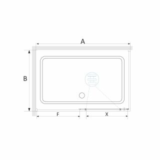 Душевой уголок RGW SV-42-1B (SV-12B + Z-060-2B) 323242138-014 130x80см чёрный