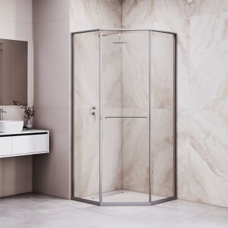Душевой уголок RGW SV-82Gr "R" 33328299-110R 90x90 см серый