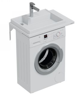 Раковина над стиральной машиной СанТа Юпитер 900137 75см левая белый