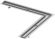 TECE Угловой канал TECEdrainline 611000  Seal System 100 х 100 cм