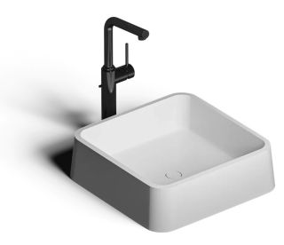 Раковина накладная by Deonria Tero 41см белый