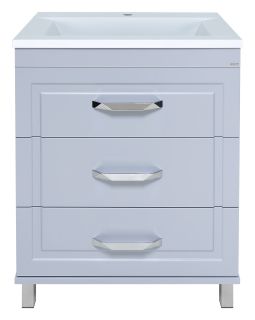 Напольная тумба под раковину Misty Терра 70см серый