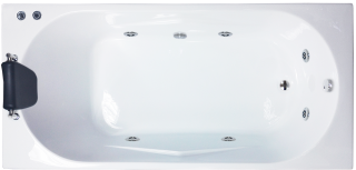 Гидромассажная ванна Royal Bath Tudor Standart 160x70см белый RB407702ST