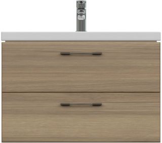 Тумба под раковину Cersanit LARA 64136 орех 70см