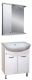Напольная тумба под раковину Misty Уют 60см белый