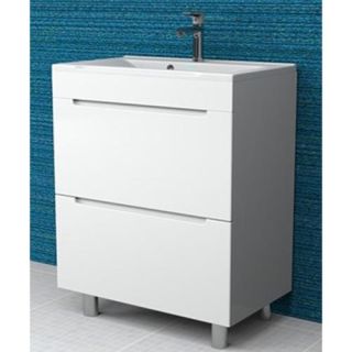 Тумба под раковину Stella Polar Рианна 70 напольная 2 ящика