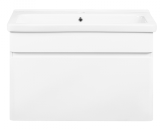Подвесная тумба под раковину Veedi Prestige PRS800T-CR 80см белый