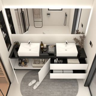 Тумба под раковину Orans 60231800 белая