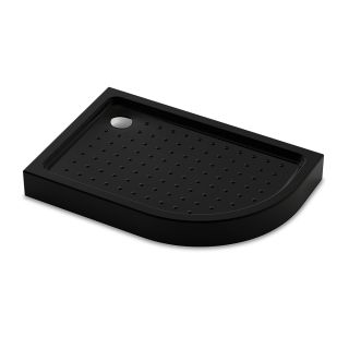 Душевой поддон Veconi Tezeo Acrylic TZ-55LB, 1000x800x150, акрил, черный