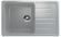 Кухонная мойка Ulgran Classic U-400-310 серый