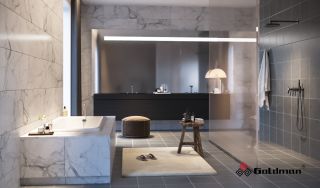 Ванна чугунная Goldman Comfort CF17075 170x75см с ножками