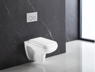 Унитаз подвесной Azario Pavia AZ-2005 с сидением микролифт