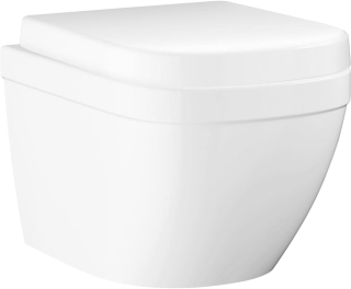 Унитаз подвесной, компактный, GROHE Euro Ceramic, альпин-белый (39206000)