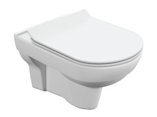 Унитаз подвесной Cersanit City Clean On DPL EO slim MZ-CITY-COn-S-DL безободковый белый