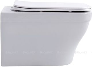 Унитаз подвесной Aquanet Elegant Rimless Elegant W LX-1163 Soft Close 280960 белый