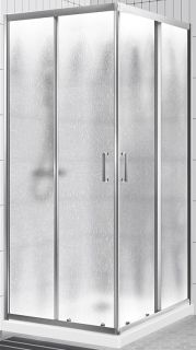 Душевой уголок BelBagno Uno-195 UNO-195-A-2-100-CH-CR 100x100см хром