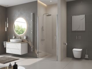 Душевая дверь BelBagno UNO-B-1-80-C-Cr