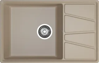 Мойка кухонная GranFest Песок Vertex V-780 L пес