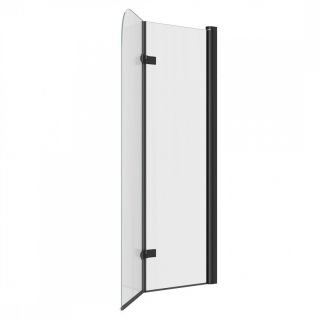 Шторка на ванну 100х140 см Maretti Valentina VA41R100140097-560, профиль черный