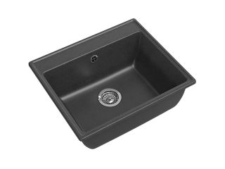 Мойка кухонная GranFest Графит Vertex V-580 граф