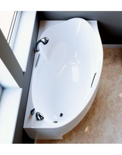 Ванна из искусственного камня Фэма Стиль Аделина L 170x96 см