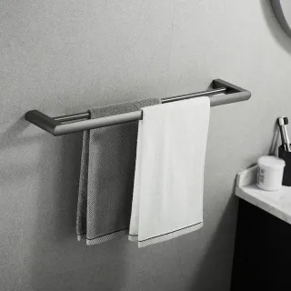 Полотенцедержатель Rose RG1727T 60см пепельный